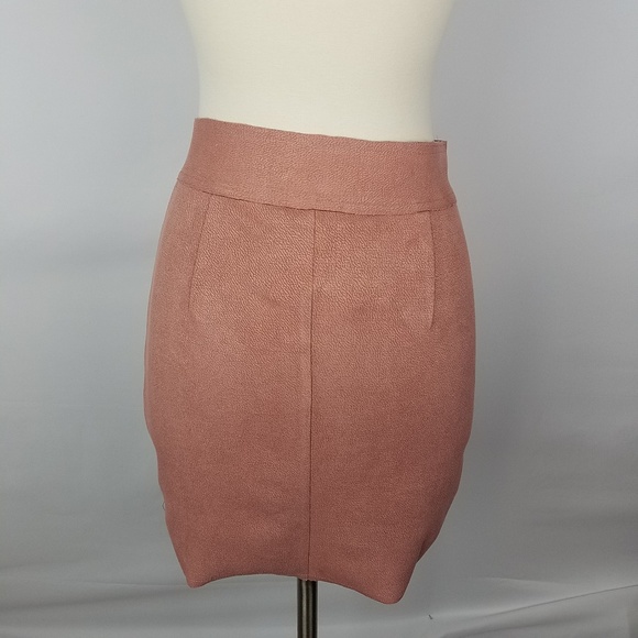 5/$30 SUEDE-LIKE MINI SKIRT - Picture 3 of 5